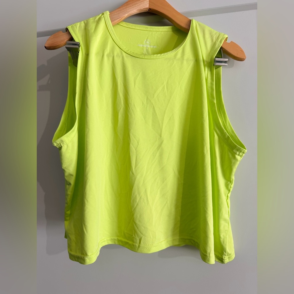 Essentials Bright Lime Muscle Tee